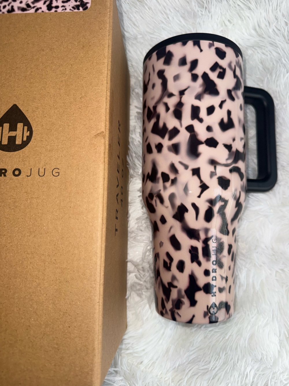 Hydrojug BLONDE TORTOISE 40 oz traveler